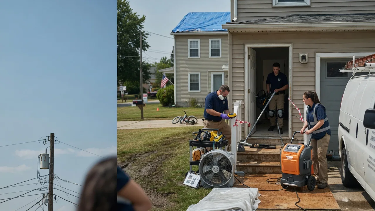 Water Damage Repair in Home, PA near me